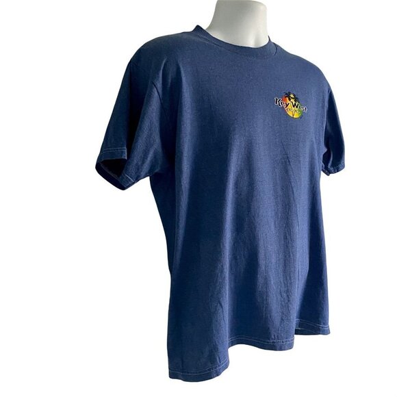 Key West Blue Short Sleeve Tee Shirt - Picture 6 of 7